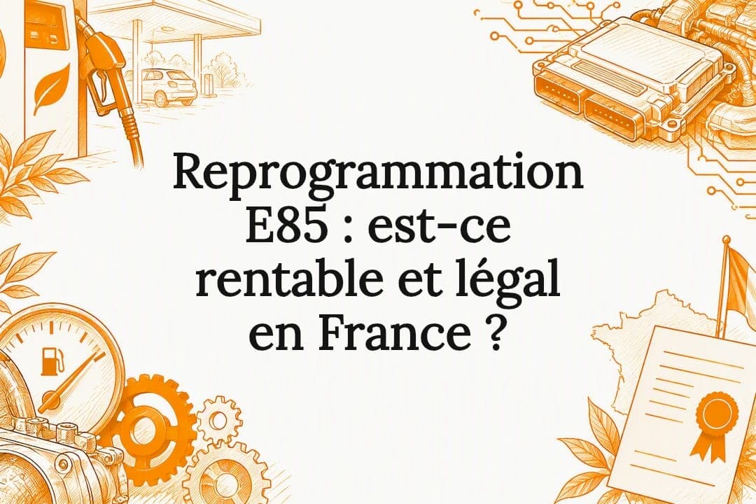 Reprogrammation E85 : est-ce rentable et légal en France ?