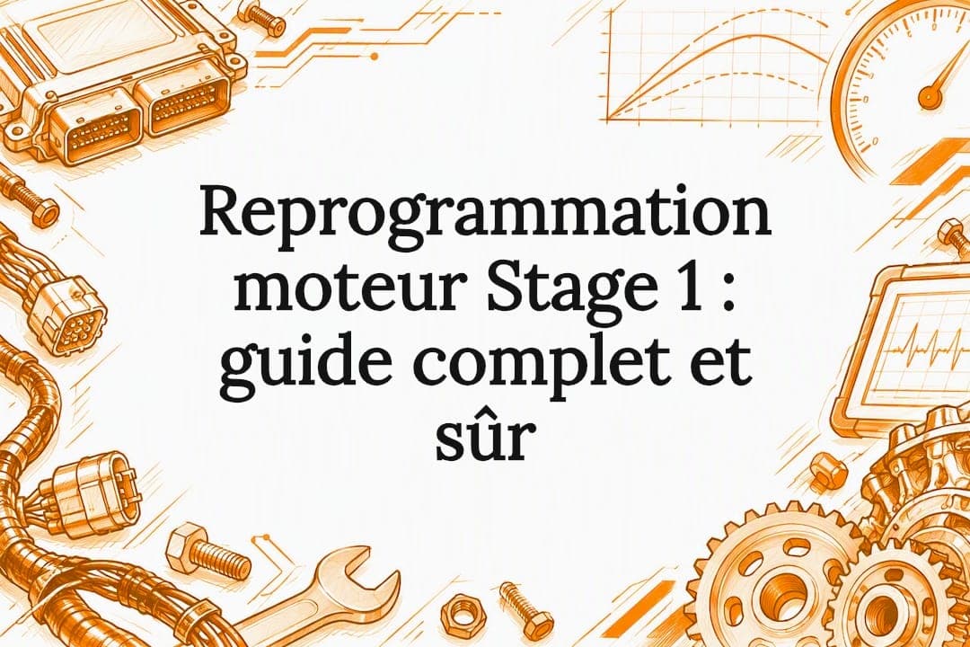 Reprogrammation moteur Stage 1 : guide complet et sûr