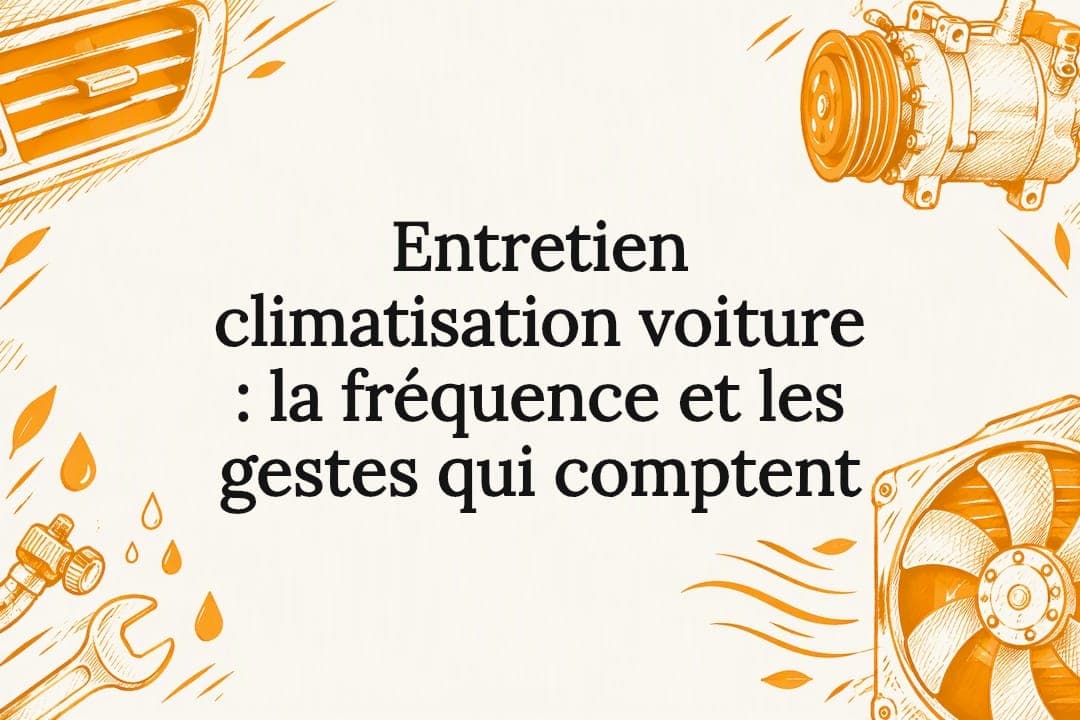 Entretien climatisation voiture : la fréquence et les gestes qui comptent