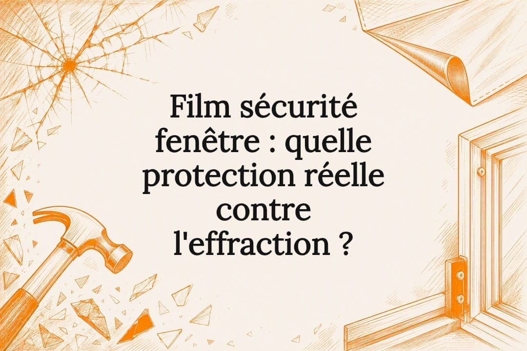 Film sécurité fenêtre : quelle protection réelle contre l'effraction ?