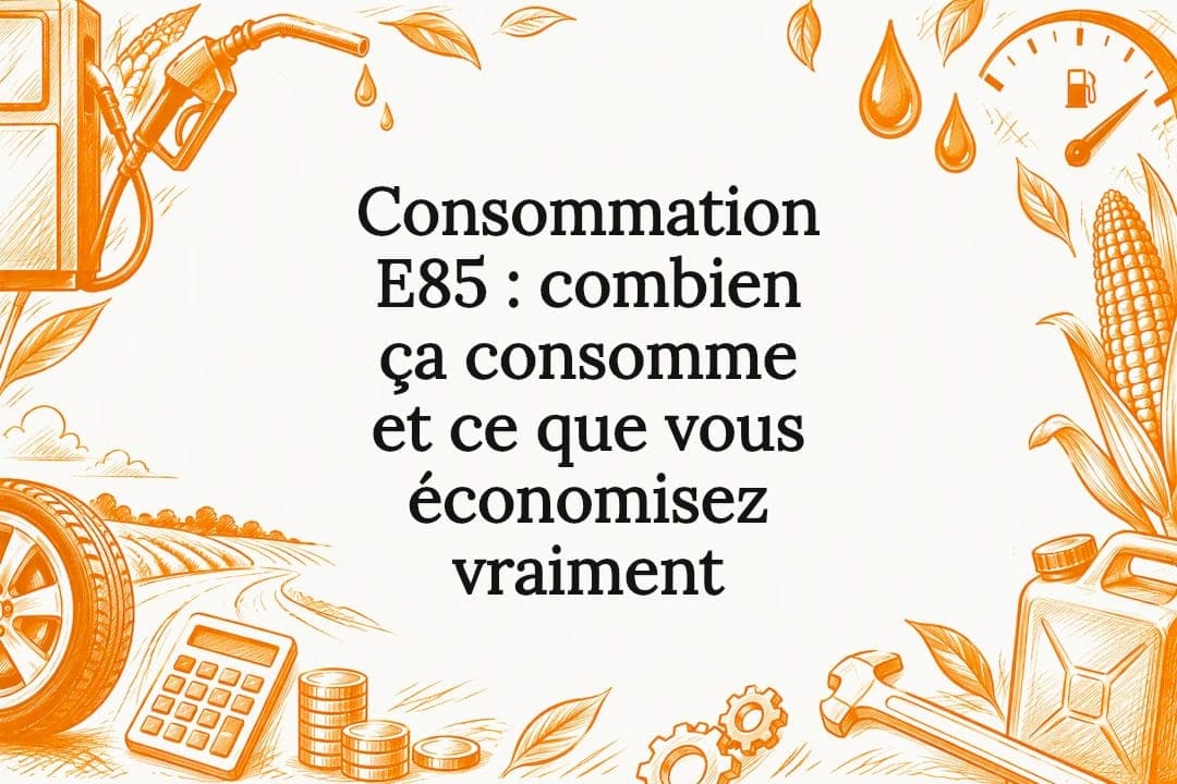Consommation E85 : combien ça consomme et ce que vous économisez vraiment