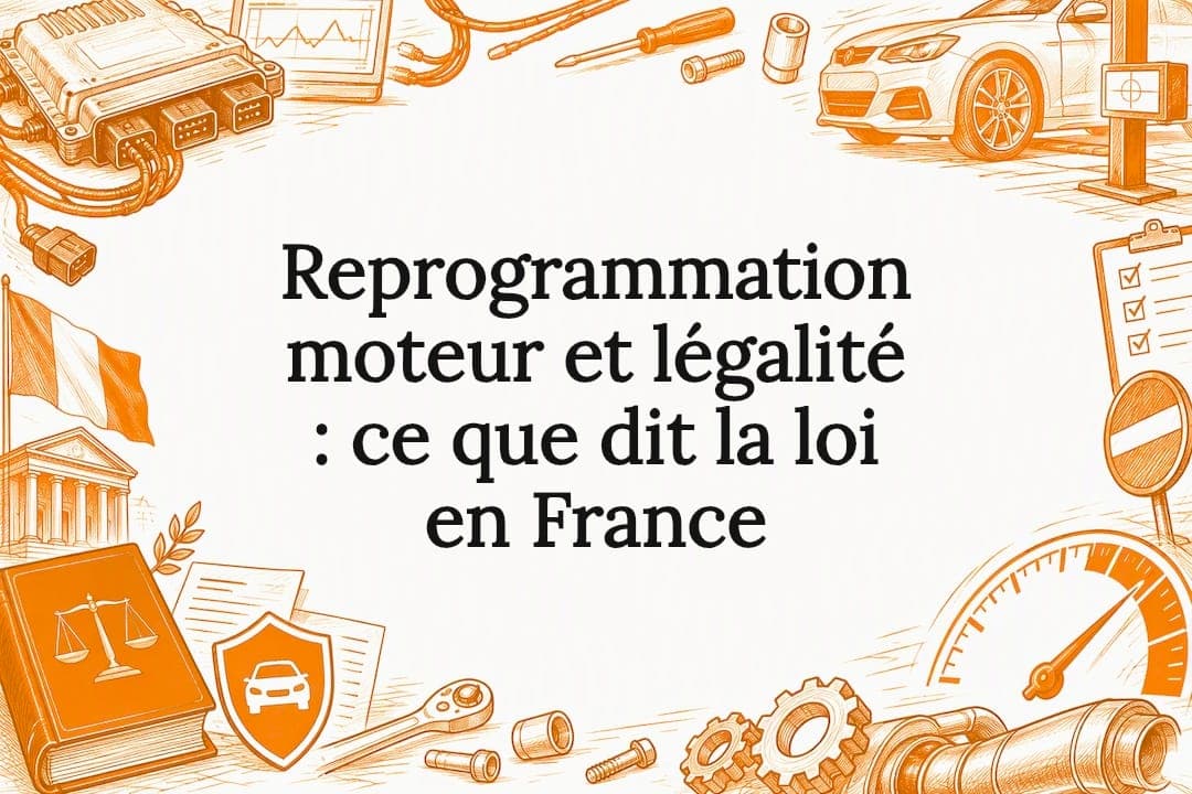 Reprogrammation moteur et légalité : ce que dit la loi en France