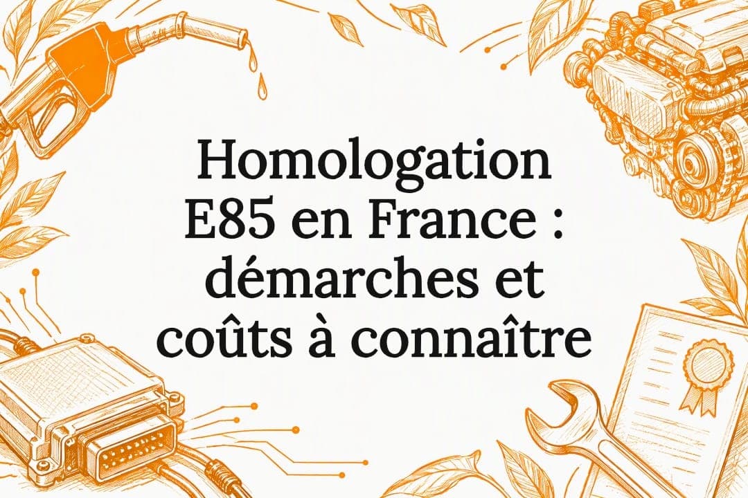 Homologation E85 en France : démarches et coûts à connaître