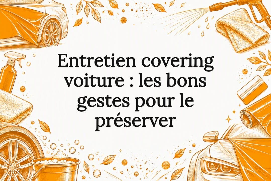 Entretien covering voiture : les bons gestes pour le préserver